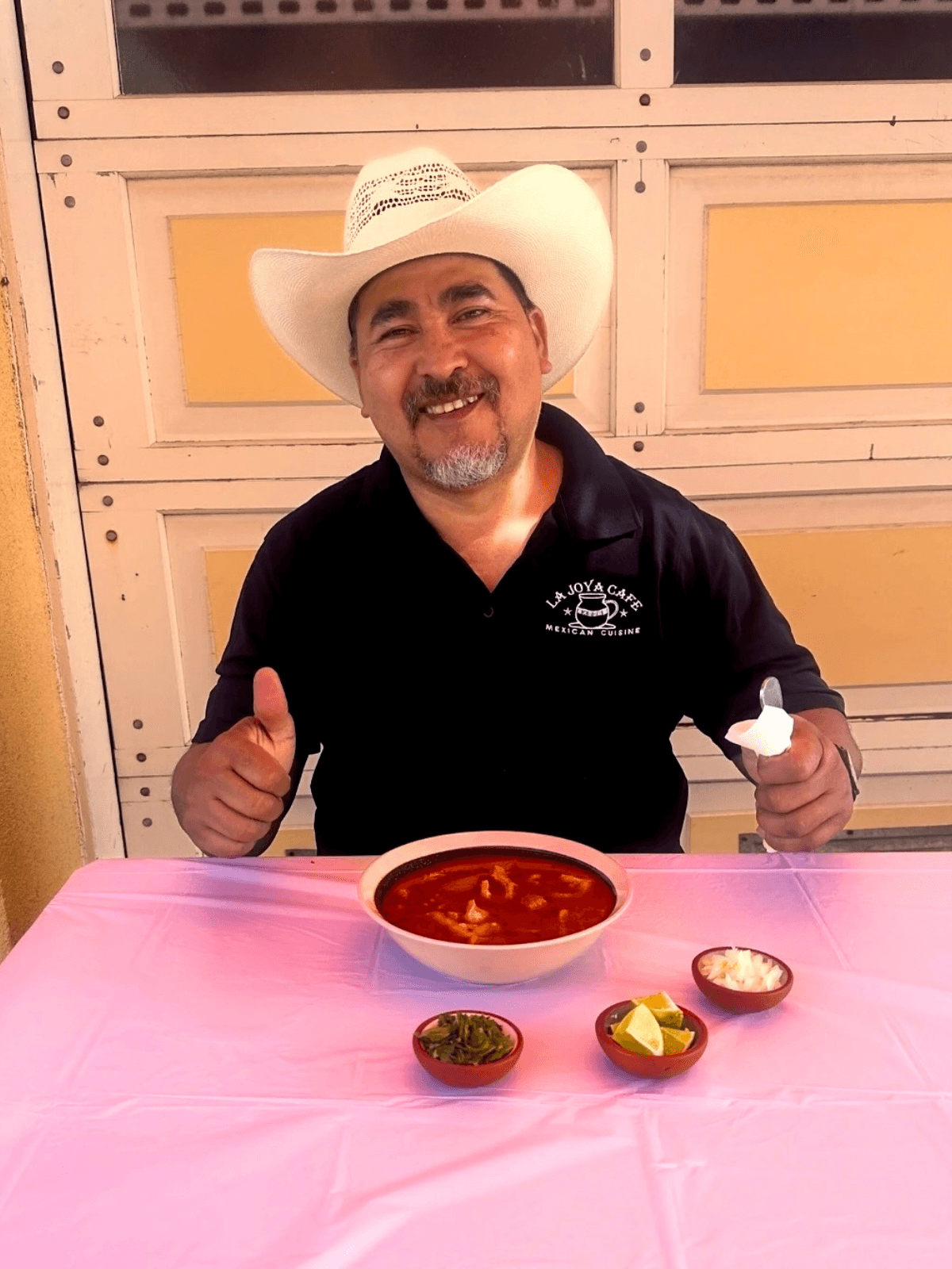 Jose Hernandez, owner at La Joya Mexican Cafe