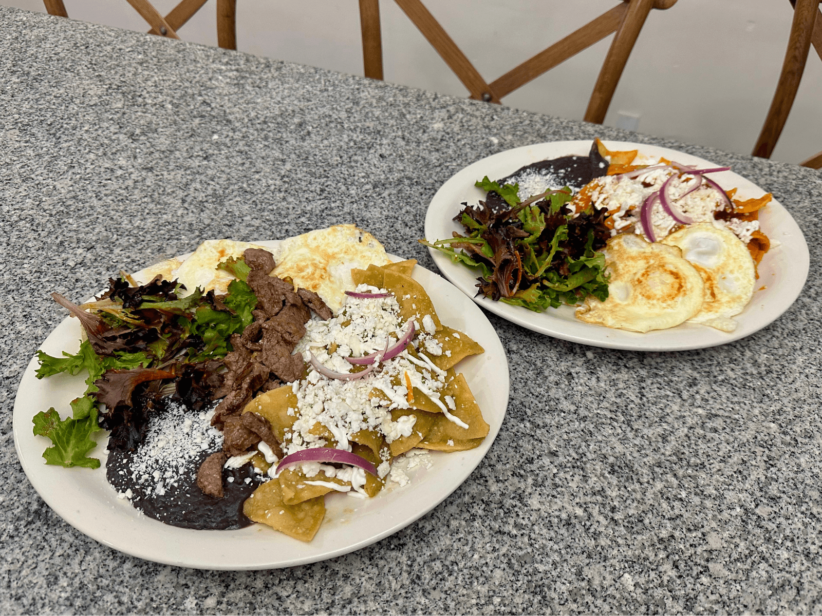 Chilaquiles Both