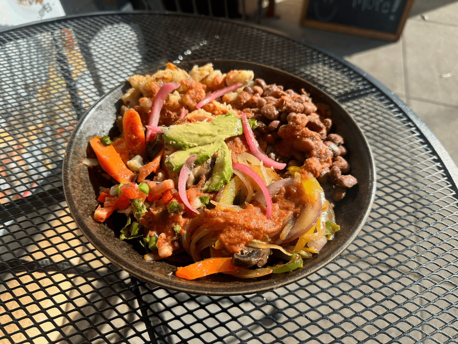 Vegan rice bowl